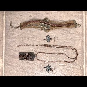 Tree Of Life Jewelry Set